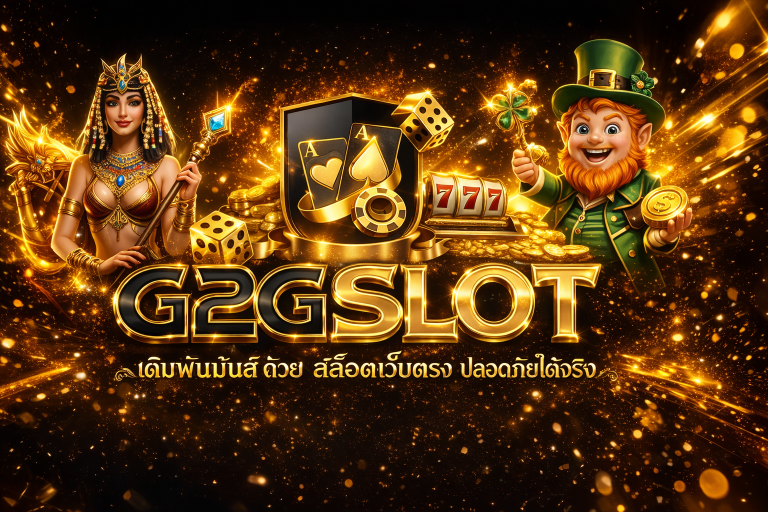 G2GSLOT เดิมพันมันส์ ด้วย สล็อตเว็บตรง ปลอดภัยได้จริง